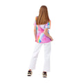 Pink-Blue-White - Side - Hype Girls Moons T-Shirt