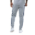 Grey-Navy - Lifestyle - Hype Mens Scribble Sports Jogging Bottoms