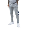 Grey-Navy - Front - Hype Mens Scribble Sports Jogging Bottoms
