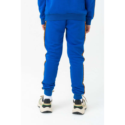 Blue-Orange-Black - Lifestyle - Hype Boys Diversion Script Jogging Bottoms