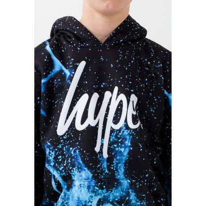 Blue-Black-White - Lifestyle - Hype Boys Fire Hoodie