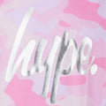 Pink-Silver - Lifestyle - Hype Girls Camo Hoodie