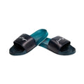 Blue-Black-White - Pack Shot - Hype Unisex Adult Speckle Fade Sliders