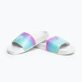 White-Pink-Blue - Lifestyle - Hype Childrens-Kids Myth Fade Sliders