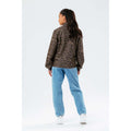 Brown-Chocolate Brown - Side - Hype Womens-Ladies Cat Ava Drawstring Sweatshirt