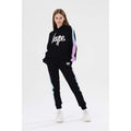 Black - Back - Hype Girls Fantasy Script Jogging Bottoms