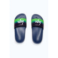 Green-Blue-Black - Lifestyle - Hype Childrens-Kids Speckle Fade Sliders