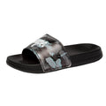 Grey-Black - Lifestyle - Hype Childrens-Kids Speckle Fade Sliders