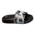Grey-Black - Lifestyle - Hype Childrens-Kids Speckle Fade Sliders