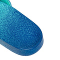 Blue-Navy - Close up - Hype Childrens-Kids Speckle Fade Sliders
