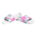 White-Pink-Blue - Lifestyle - Hype Childrens-Kids Moons Script Sliders