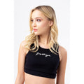 Black - Lifestyle - Hype Womens-Ladies Scribble Ribbed Bralette