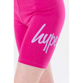Berry-White - Side - Hype Girls Script Cycling Shorts
