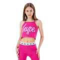 Berry-Violet - Front - Hype Girls Script Camisole