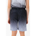 Black-Grey - Back - Hype Boys Speckle Fade Casual Shorts