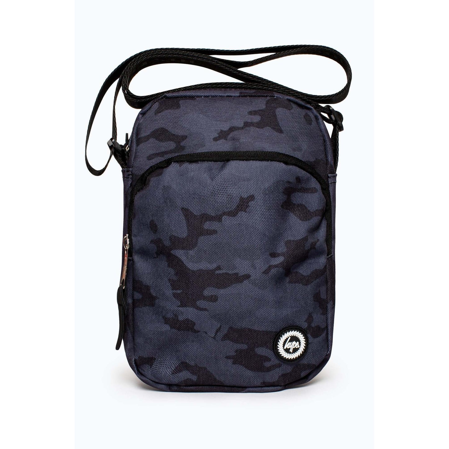 Black-Blue - Side - Hype Roadman Camo Shoulder Bag