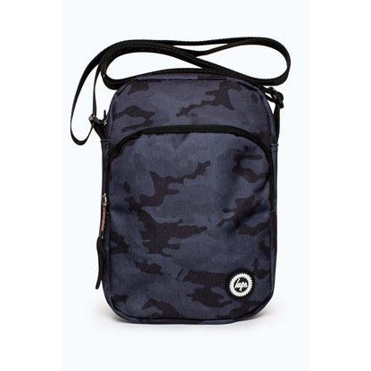 Black-Blue - Side - Hype Roadman Camo Shoulder Bag