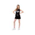 Black - Back - Hype Girls Script Playsuit