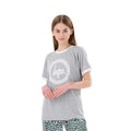 Grey-White-Mint Green - Pack Shot - Hype Girls Leopard Print Pyjama Set
