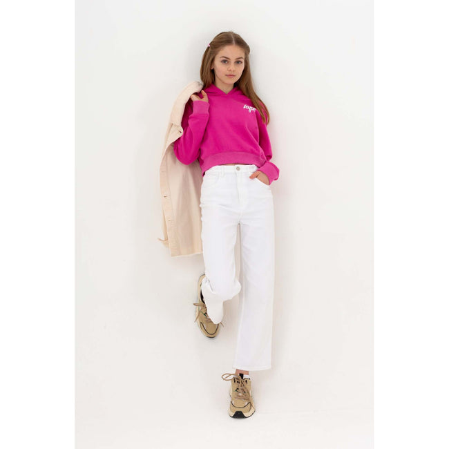 Berry-Navy - Lifestyle - Hype Girls Script Crop Hoodie (Pack of 2)