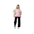 Pink-White - Side - Hype Girls Butterfly Sweatshirt