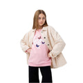 Pink-White - Lifestyle - Hype Girls Butterfly Sweatshirt
