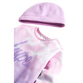 Pink-Blue - Side - Hype Baby Clouds Sleepsuit