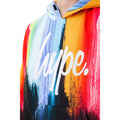 Black-Multicoloured - Lifestyle - Hype Boys Canvas Script Hoodie