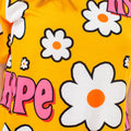 Yellow-White-Pink - Pack Shot - Hype Girls Wavey Daisy T-Shirt