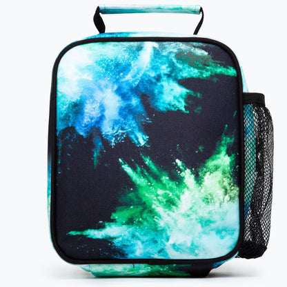 Blue-Green-Black - Back - Hype Chalk Dust Lunch Box