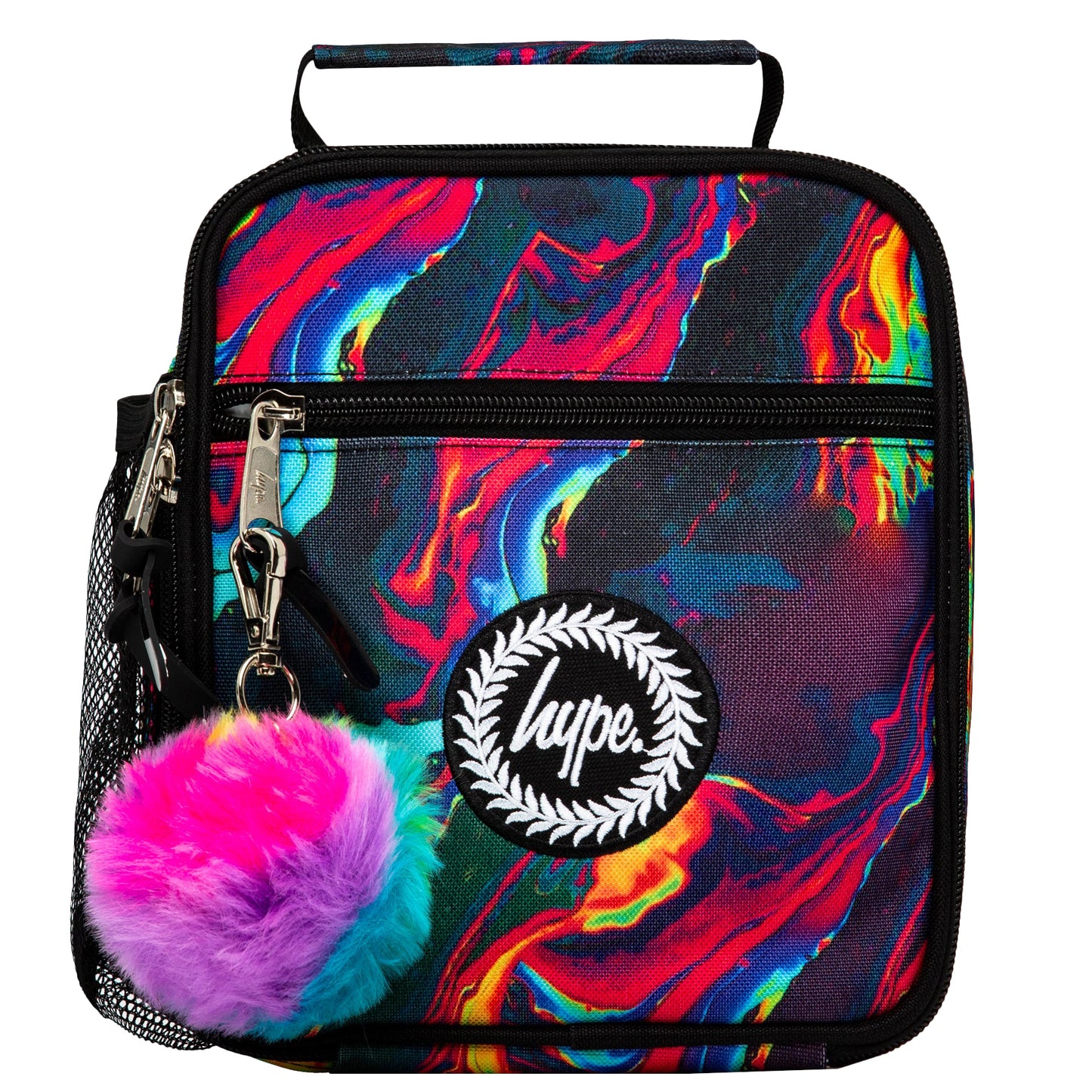 Multicoloured - Front - Hype Iridescent Infrared Marble Lunch Box