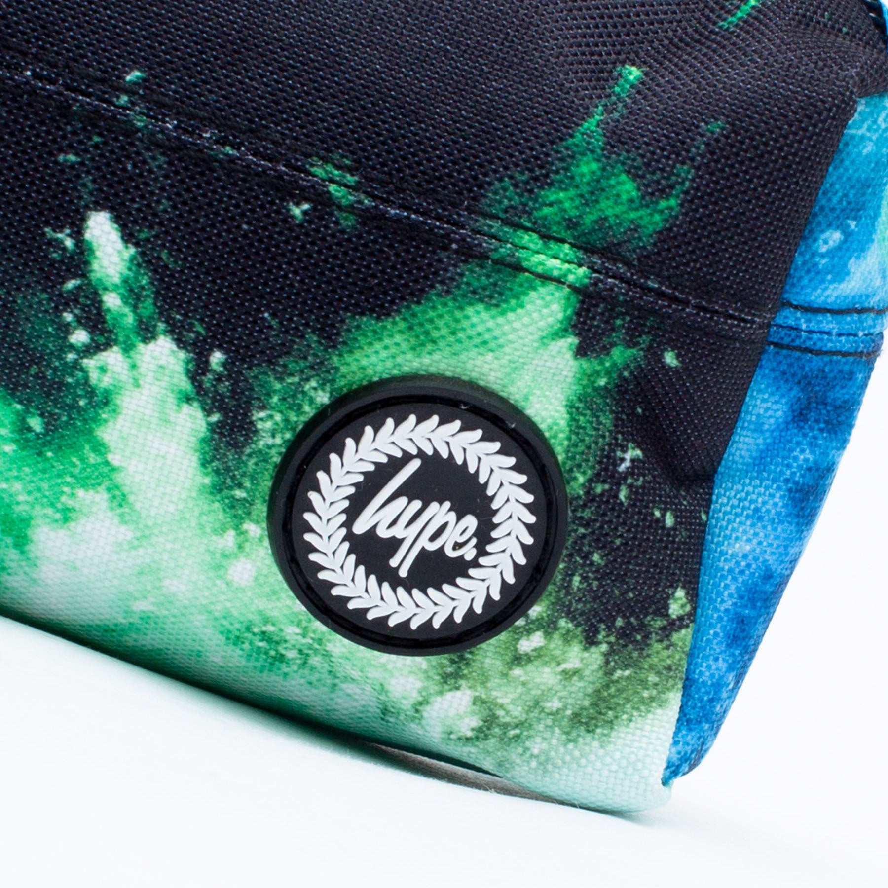 Blue-Black-Green - Side - Hype Chalk Dust Pencil Case