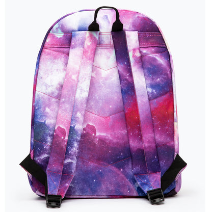 Purple-Pink - Back - Hype Galaxy Backpack