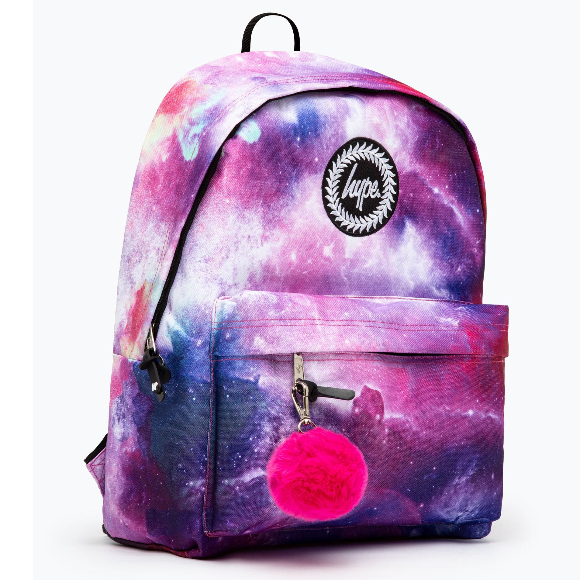 Purple-Pink - Side - Hype Galaxy Backpack
