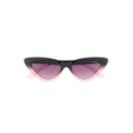 Black-Pink - Front - Hype Womens-Ladies GFND Cat Eye Sunglasses