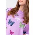 Pink - Lifestyle - Hype Girls Butterfly Script T-Shirt