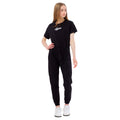 Black - Back - Hype Girls Script Jumpsuit
