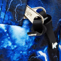 Black-Blue-White - Close up - Hype Galaxy Lightning Backpack