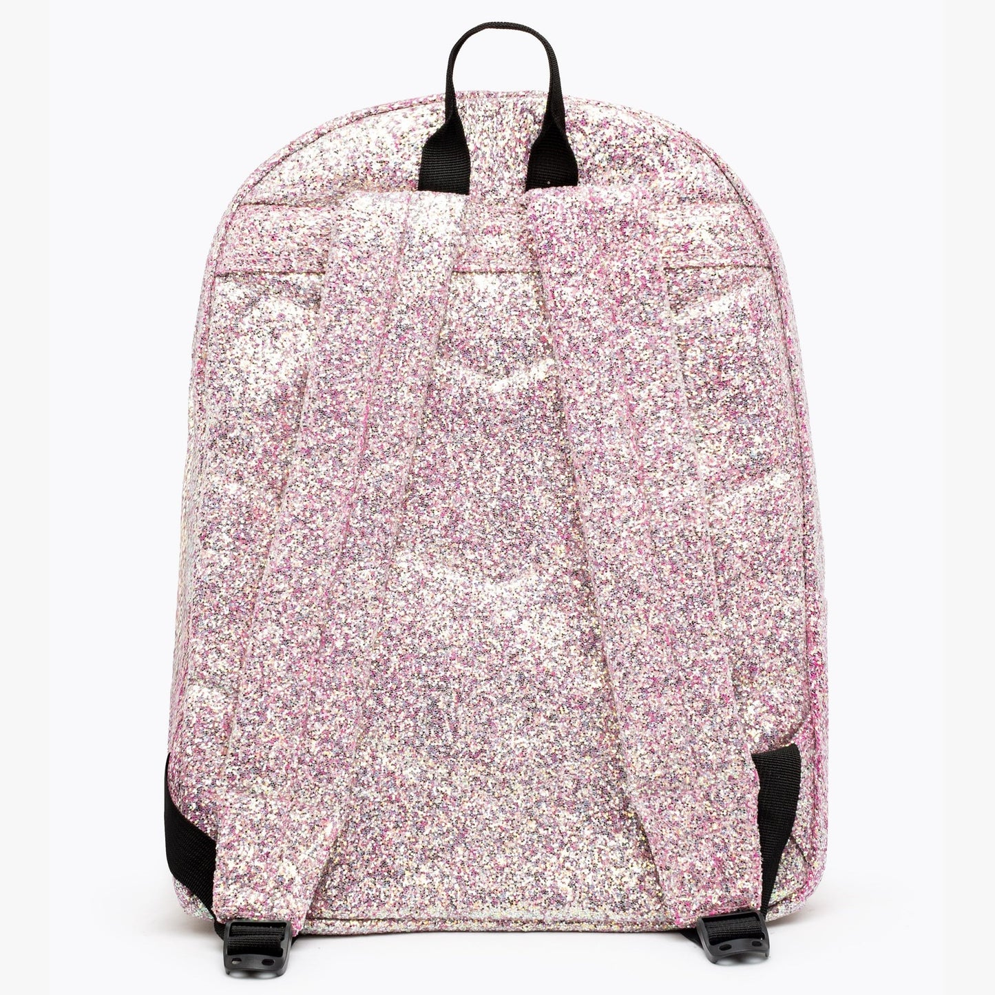 Grey-Pink - Back - Hype Iridescent Sequin Backpack