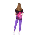 Purple-Black-Pink - Back - Hype Girls Drips T-Shirt And Leggings Set