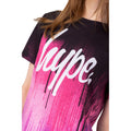 Purple-Black-Pink - Side - Hype Girls Drips T-Shirt And Leggings Set