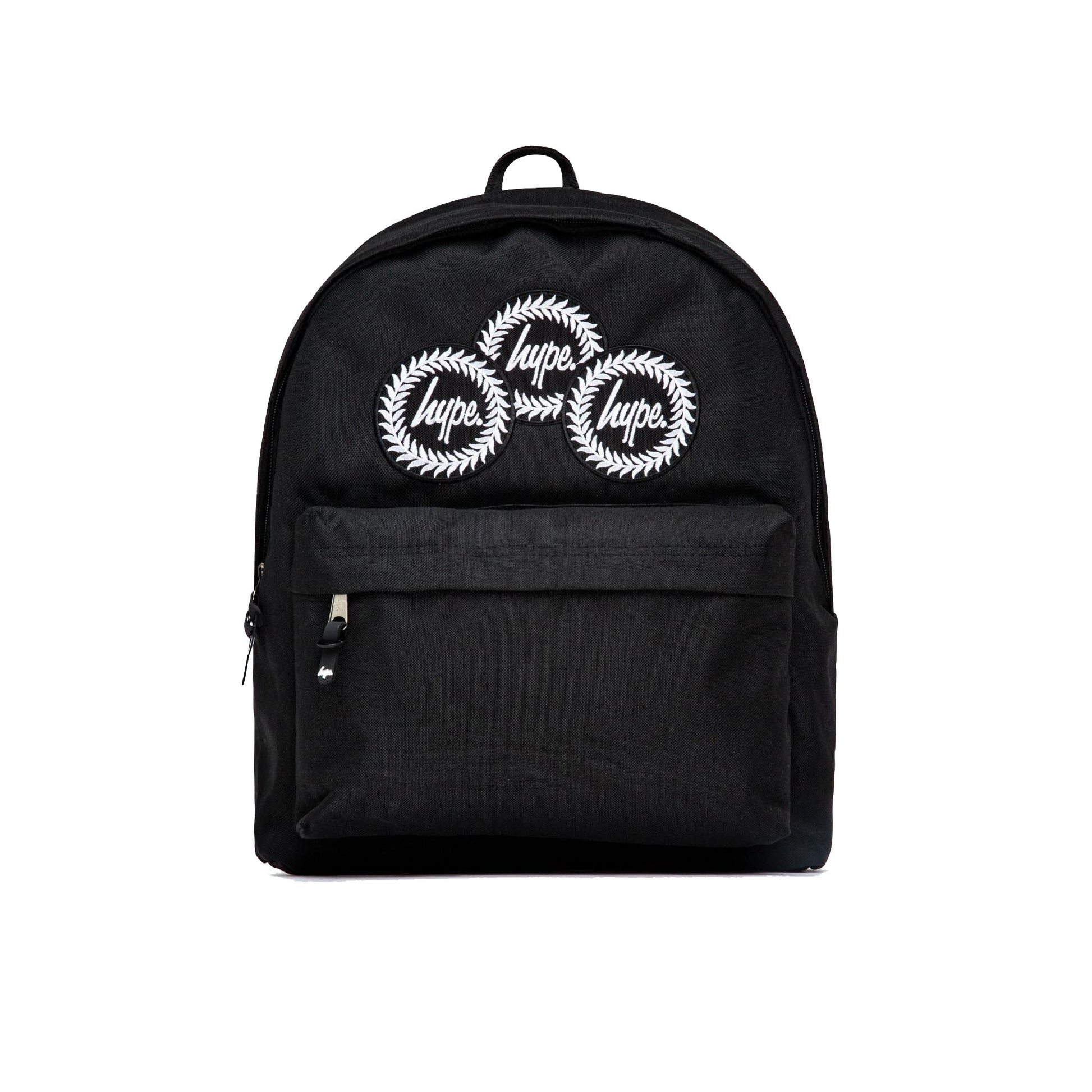 Black-White - Front - Hype Badge Backpack