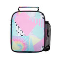 Pink-Blue-Black - Back - Hype Collage Lunch Box