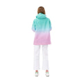 Mint-Pink - Back - Hype Girls Fade Raincoat