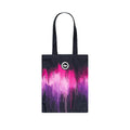 Black-Purple-Pink - Front - Hype Drips Tote Bag