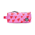 Pink-Red - Front - Hype Hearts Pencil Case