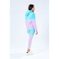 Pink-Blue - Back - Hype Girls Fade Hoodie