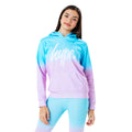 Pink-Blue - Front - Hype Girls Fade Hoodie