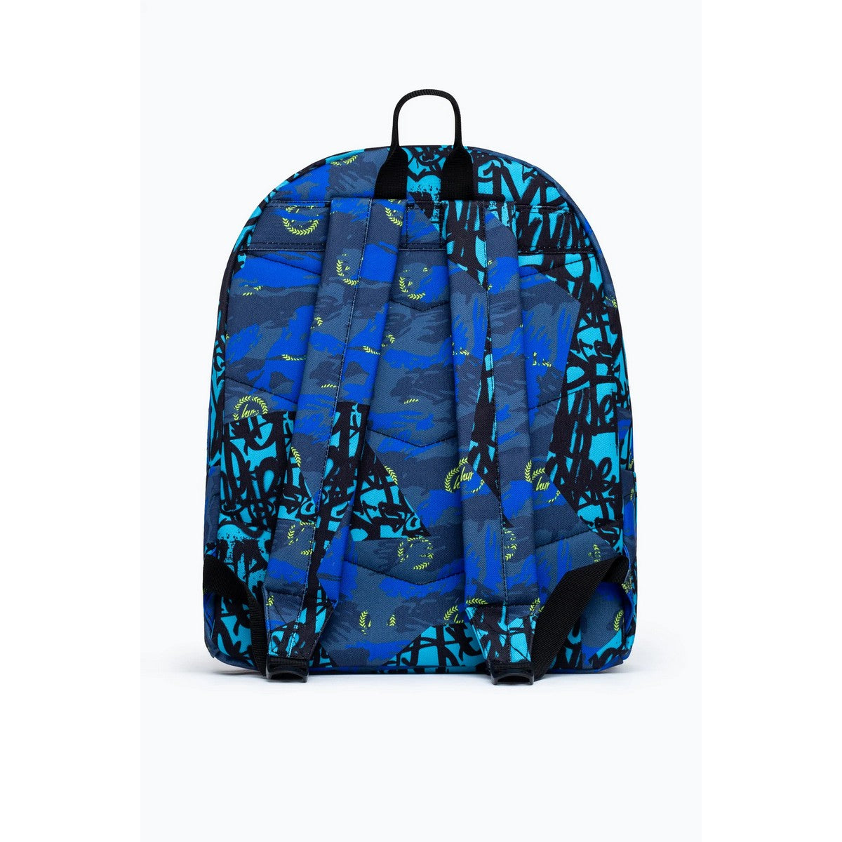 Blue-Black - Back - Hype Tyler Camo Crest Backpack