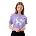 Pink-Purple-Black - Lifestyle - Hype Girls Leopard Crop T-Shirt (Pack of 3)